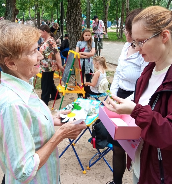 Библиоплощадка в День семьи, любви и верности