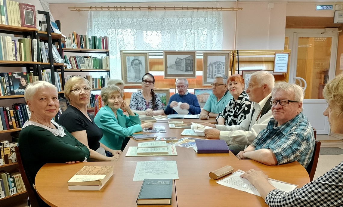 Встреча «Из зёрнышка буквы – древо культуры» в ЛитО «Берег»